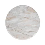 Huxley Marble Round Accent Table End tables Classic Home 19