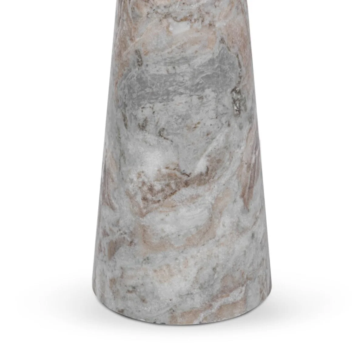 Huxley Marble Round Accent Table End tables Classic Home 11