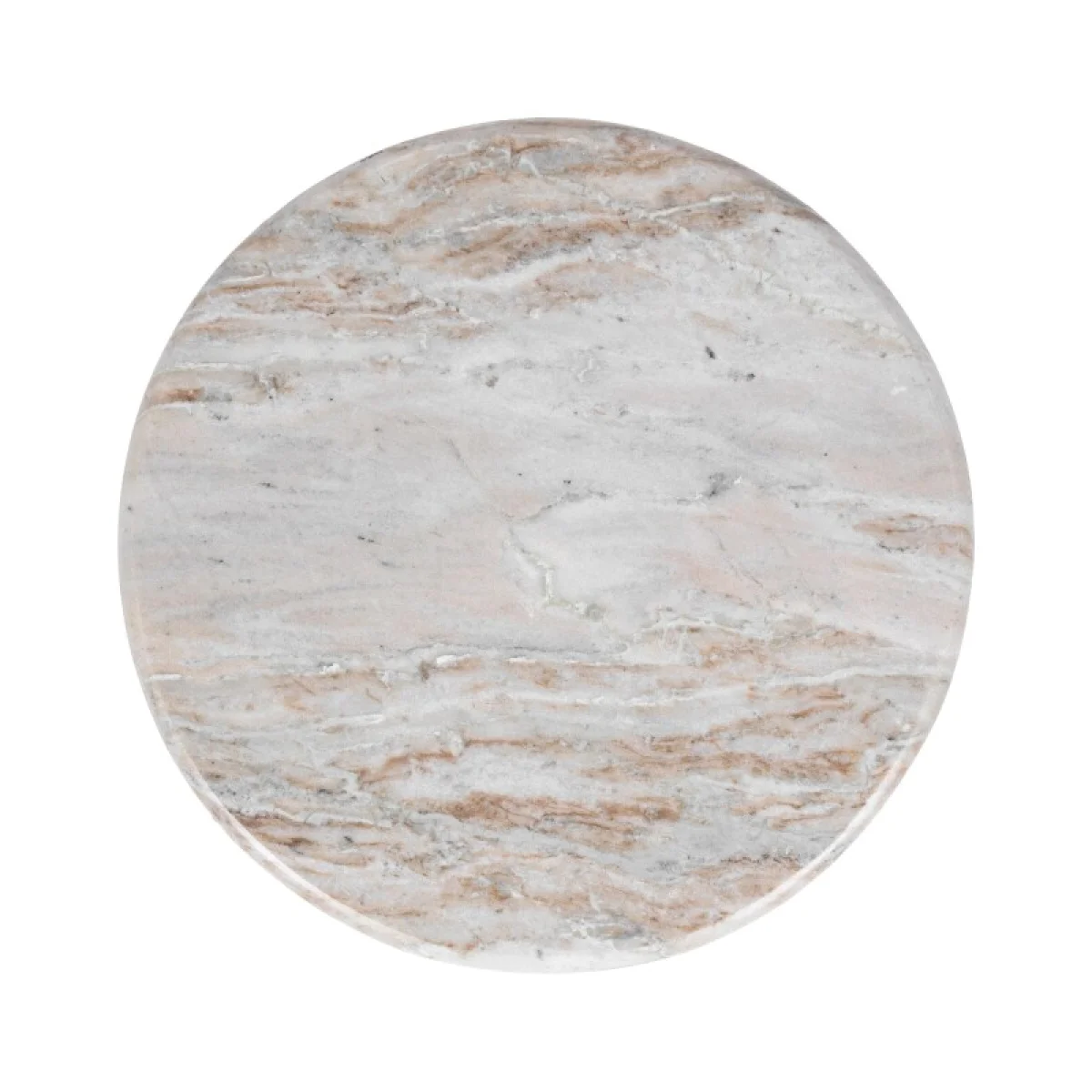 Huxley Marble Round Accent Table – 18″ End tables Classic Home 8