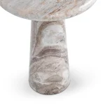 Huxley Marble Round Accent Table – 18″ End tables Classic Home 26