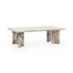 Bowman Marble Rectangular Coffee Table Cocktail & Coffee Tables Classic Home 14