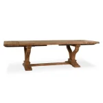 Alexander Solid Wood Extending Dining Table Dining Tables Brown 12