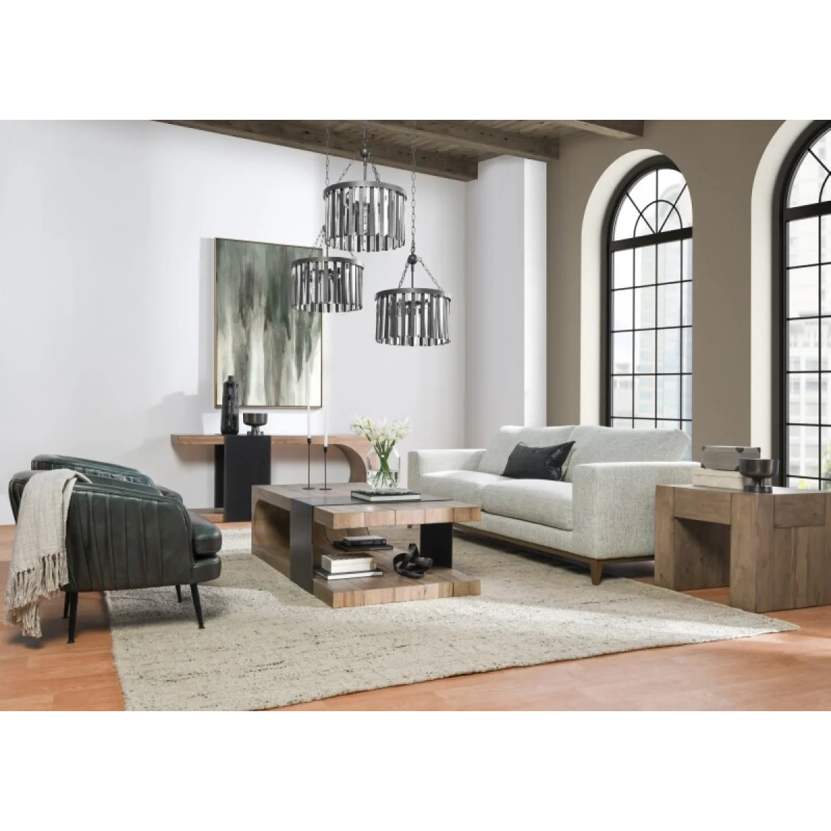 Bristol Solid Wood Square End Table – Cafe Brown End tables Brown 12