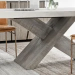Durant Solid Wood Rectangle Dining Table Dining Tables Classic Home 18