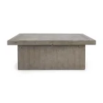 Stonebridge Solid Wood Square Coffee Table Cocktail & Coffee Tables Classic Home 17