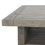 Stonebridge Solid Wood Square Coffee Table Cocktail & Coffee Tables Classic Home 20