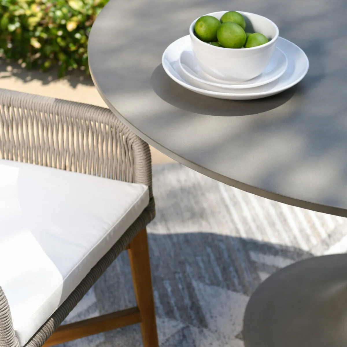 Tulip Outdoor Round Dining Table Outdoor Dining Tables Classic Home 10