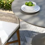 Tulip Outdoor Round Dining Table Outdoor Dining Tables Classic Home 23