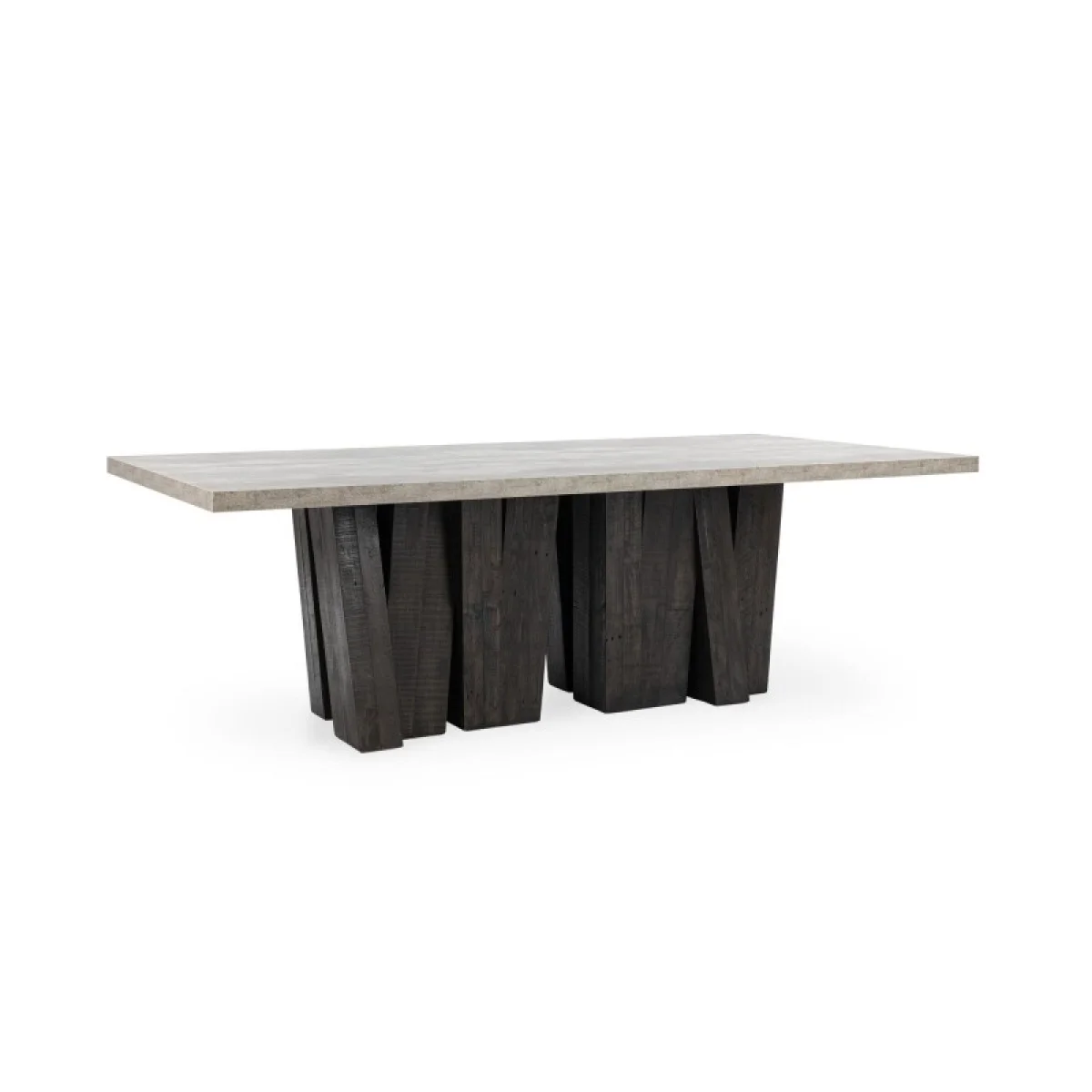 Simone Solid Wood Rectangle Dining Table Dining Tables Classic Home 4