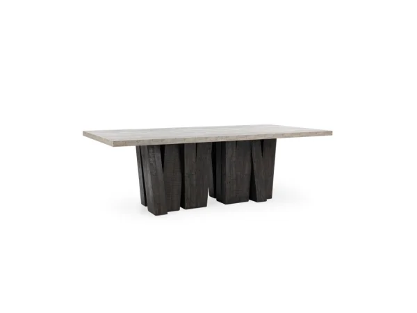 Simone Solid Wood Rectangle Dining Table Dining Tables Classic Home