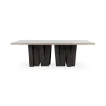 Simone Solid Wood Rectangle Dining Table Dining Tables Classic Home 15