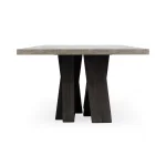 Simone Solid Wood Rectangle Dining Table Dining Tables Classic Home 18