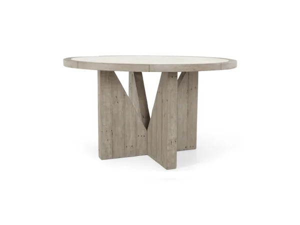 Vincent Solid Wood Round Dining Table Dining Tables Classic Home