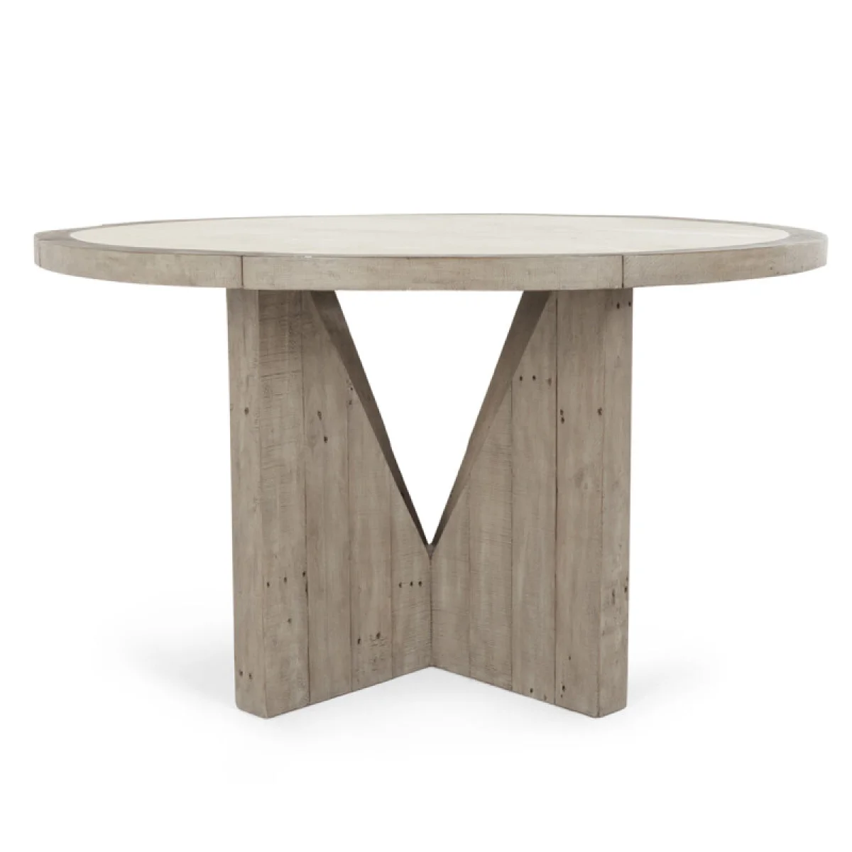 Vincent Solid Wood Round Dining Table Dining Tables Classic Home 6