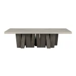 Simone Solid Wood Rectangle Coffee Table Cocktail & Coffee Tables Classic Home 11