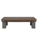 Dallas Solid Wood Rectangle Coffee Table - Image 3