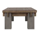 Dallas Solid Wood Rectangle Coffee Table - Image 4