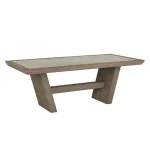 Efron Solid Wood Rectangle Dining Table Dining Tables Classic Home 9