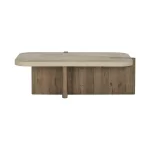 Dillon Solid Wood Rectangle Coffee Table - Image 5