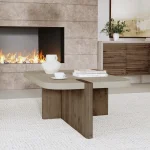 Dillon Solid Wood Rectangle Coffee Table - Image 7