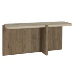 Dillon Solid Wood Rectangle Console Table Console Tables Classic Home 12