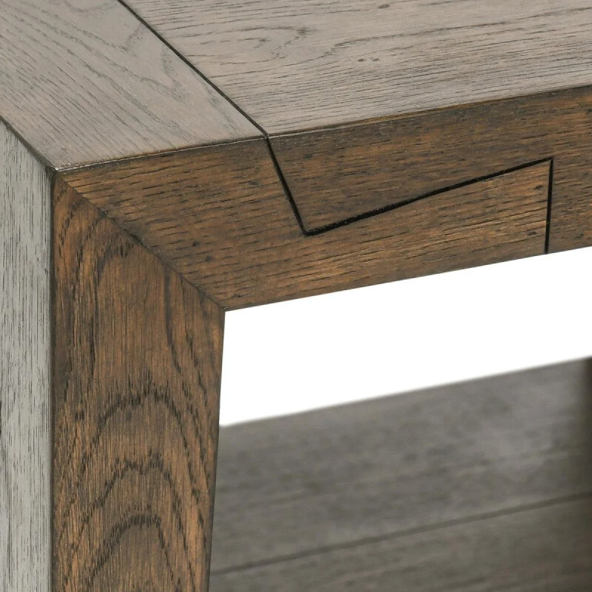 Troy Solid Wood Square End Table End tables Brown 9