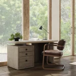 Angus Solid Wood Desk - Image 8