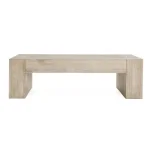 Bristol Solid Wood Rectangle Coffee Table - Image 3