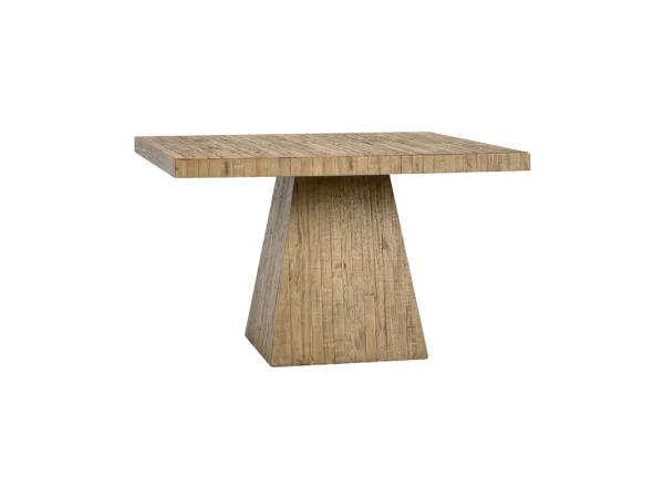 Montana Solid Wood Square Dining Table Dining Tables Brown