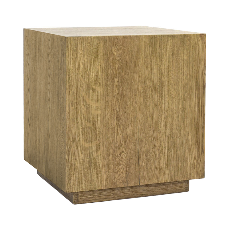 Layne Solid Wood Square End Table