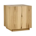 Layne Solid Wood Square End Table – True Natural End tables Brown 11