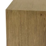 Layne Solid Wood Square Coffee Table W/casters - Image 4