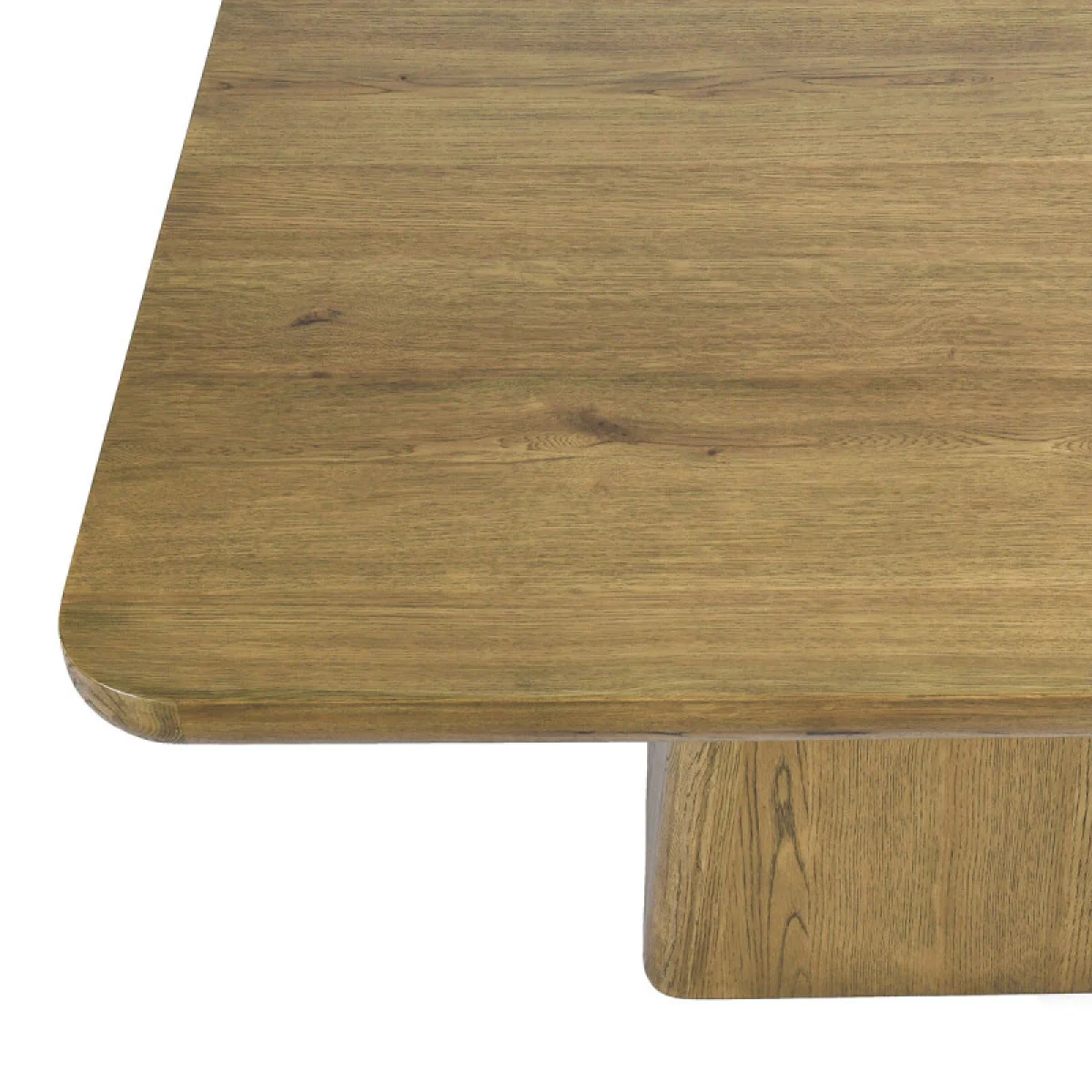 Orlando Solid Wood Rectangle Dining Table Dining Tables Brown 8