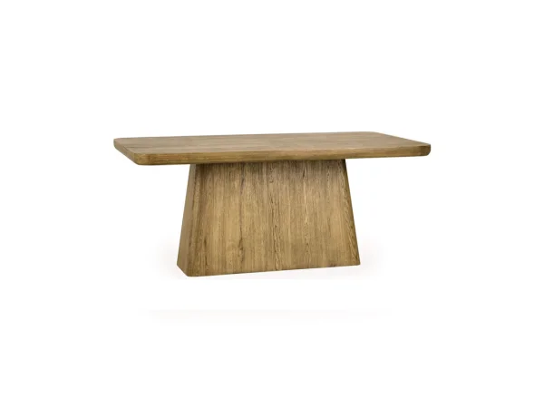 Orlando Solid Wood Rectangle Dining Table Dining Tables Brown