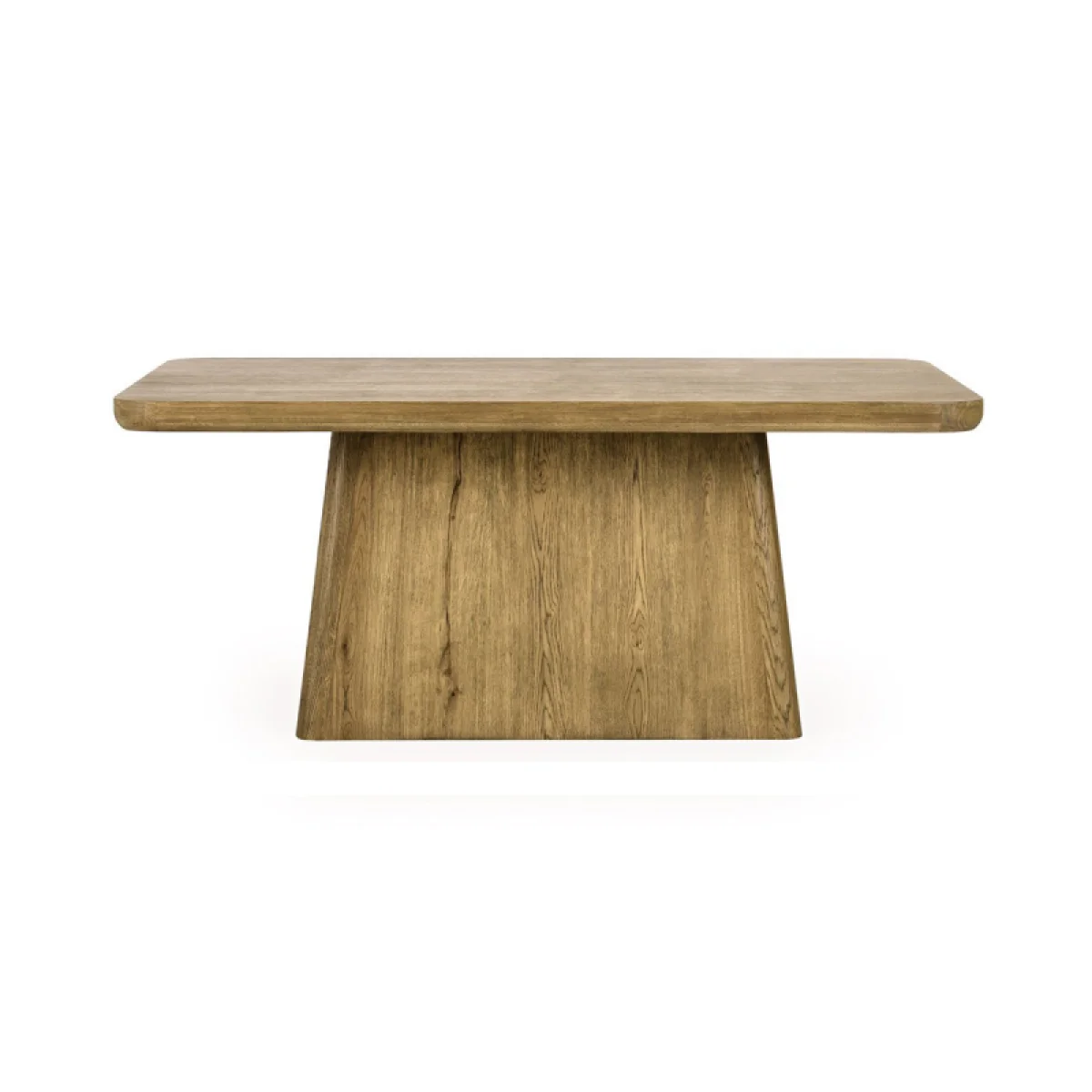 Orlando Solid Wood Rectangle Dining Table Dining Tables Brown 6