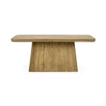 Orlando Solid Wood Rectangle Dining Table Dining Tables Brown 13