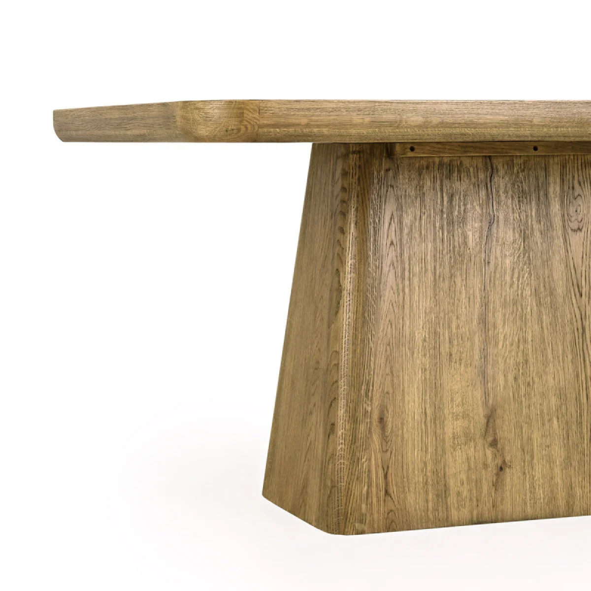 Orlando Solid Wood Rectangle Dining Table Dining Tables Brown 7