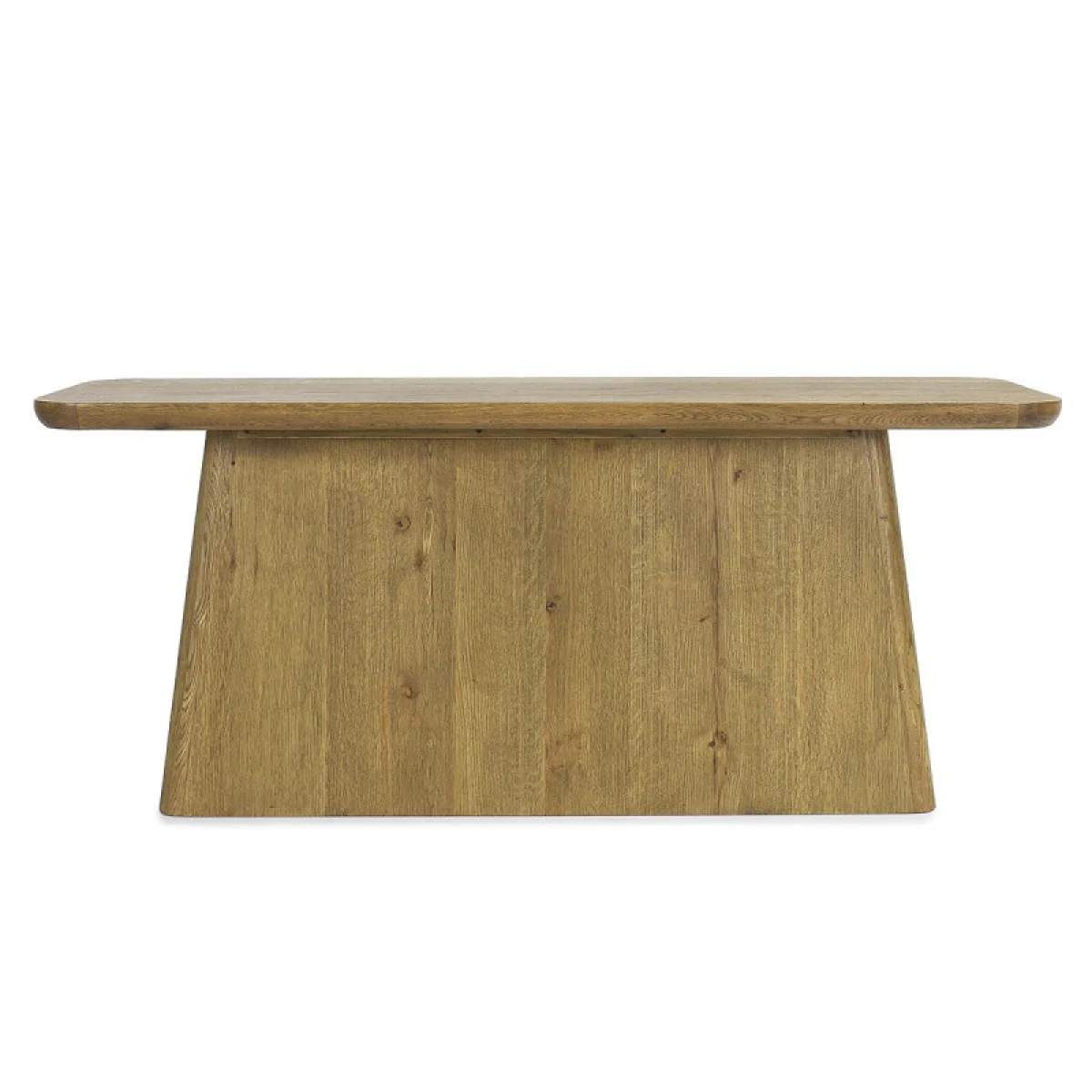 Orlando Solid Wood Rectangle Console Table Console Tables Brown 6