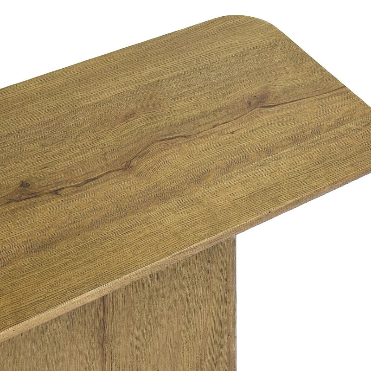 Orlando Solid Wood Rectangle Console Table Console Tables Brown 8