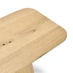 Orlando Solid Wood Rectangle Console Table - True Natural - Image 5