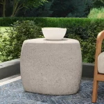 Britney Outdoor Round End Table Outdoor Tables Classic Home 13 Britney Outdoor Round End Table Outdoor Tables Classic Home 13