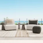 Collins 19″ Accent Table – Light Gray Outdoor Tables Classic Home 20