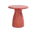 Collins Outdoor Round Accent Table – Rust Outdoor Tables Classic Home 10