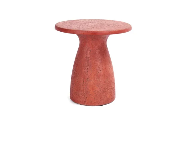 Collins Outdoor Round Accent Table – Rust Outdoor Tables Classic Home