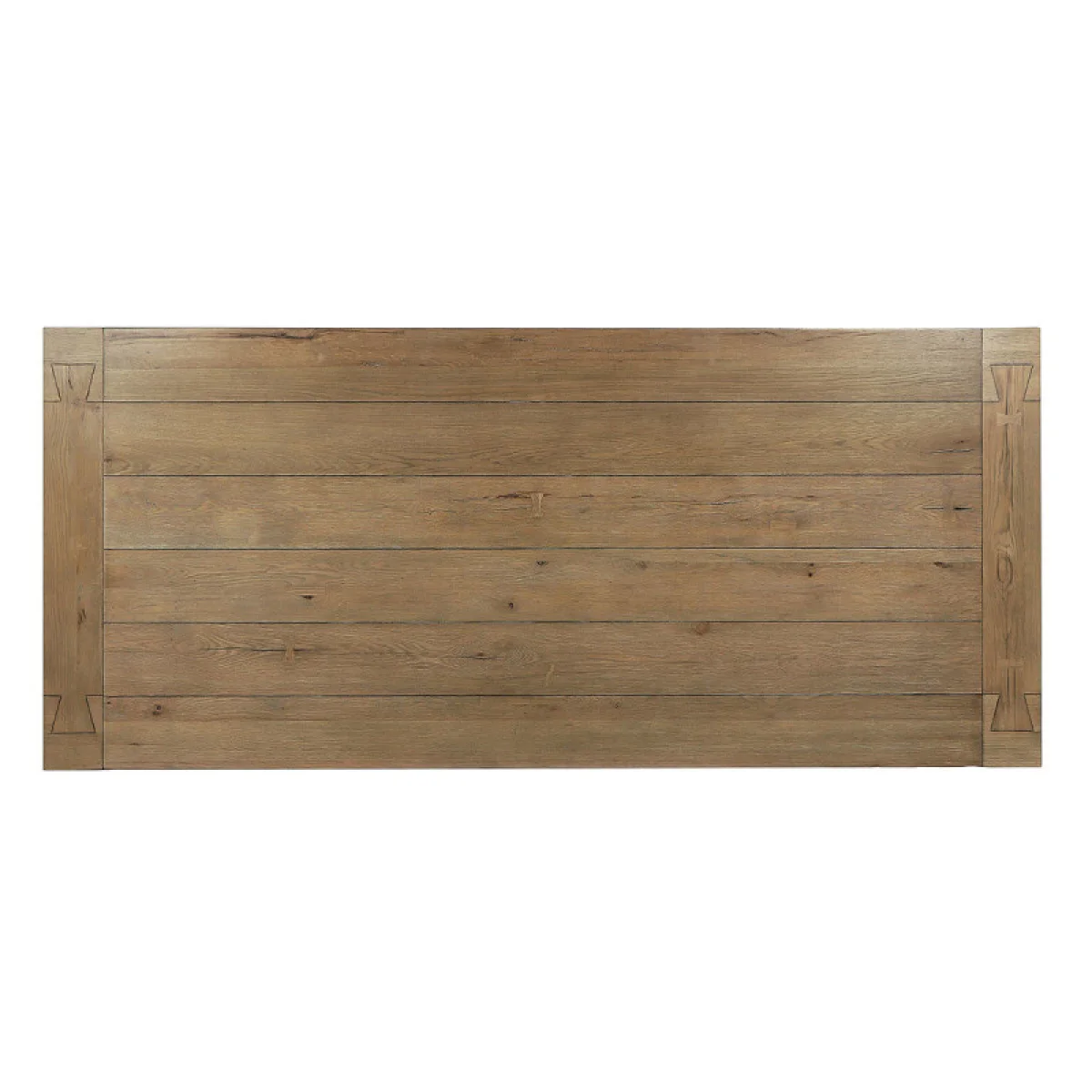 Kingston Solid Wood Rectangle Dining Table – Cafe Brown Dining Tables Brown 8