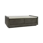 Tori Solid Wood Rectangle Coffee Table