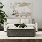 Tori Solid Wood Rectangle Coffee Table - Image 9