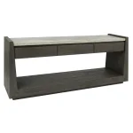 Tori Solid Wood Rectangle Console Table Console Tables Antique Gray 13