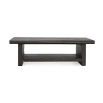 Larson Solid Wood Rectangle Coffee Table Cocktail & Coffee Tables black 14