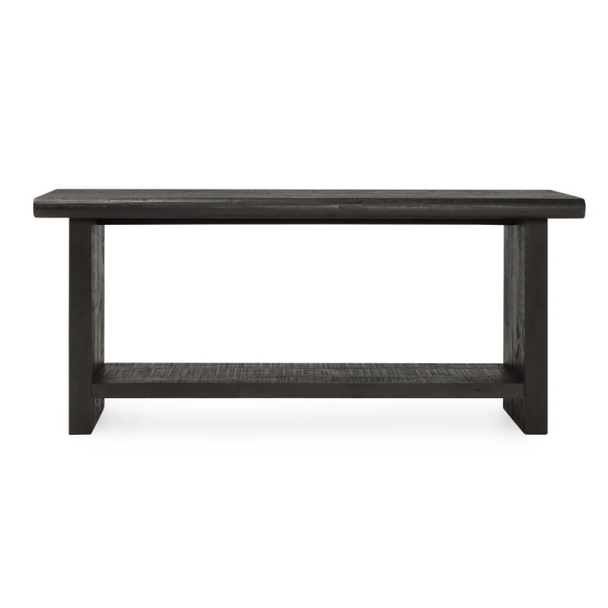 Larson Solid Wood Rectangle Console Table Console Tables black 6